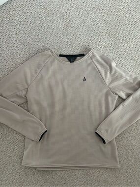 Volcom waffle shirt